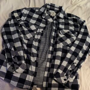 Born Primitive Black and White Plaid Jacket